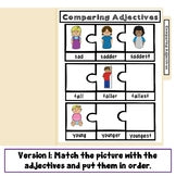 Comparing Adjectives File Folder Game 1