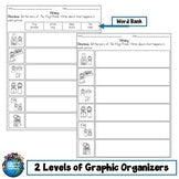 Speak then Write Retelling Bundle | Picture Cards and Graphic Organizers
