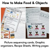 Speak then Write Mega Bundle Print and Digital | Graphic Organizers & Pictures