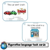Figurative Language Task Cards