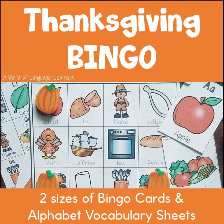 Thanksgiving Bingo