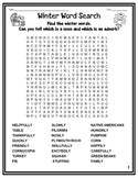 Thanksgiving Parts of Speech Word Searches