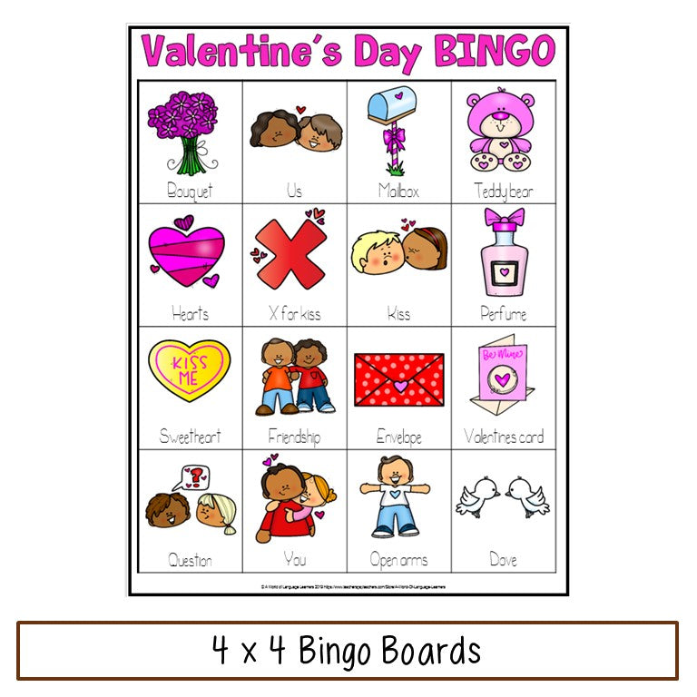 Valentine's Day Bingo