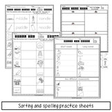 Picture Word Sorts Phonics Bundle