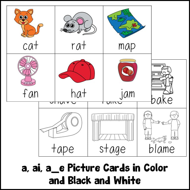 Vowel Sorts Phonics Bundle