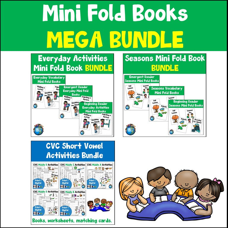 Mini Reading Books MEGA BUNDLE