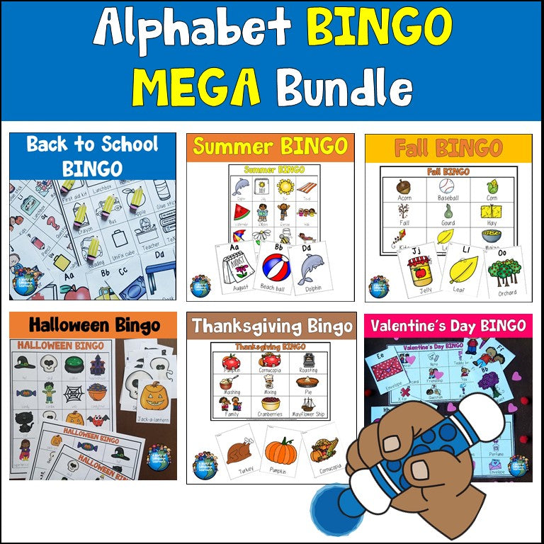 Alphabet Bingo MEGA Bundle