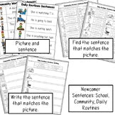 Matching Pictures to Words and Sentences - Mega Bundle Print and Digital