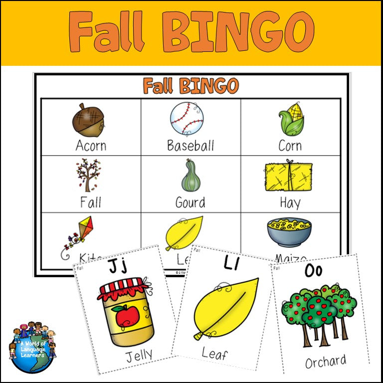Fall Bingo