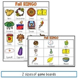 Fall Bingo