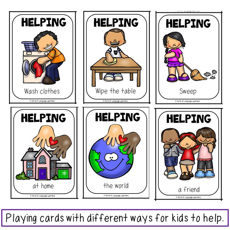 Sentence Starters and Picture Cards