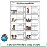 Picture Sentence Matching Bundle - Print and Digital