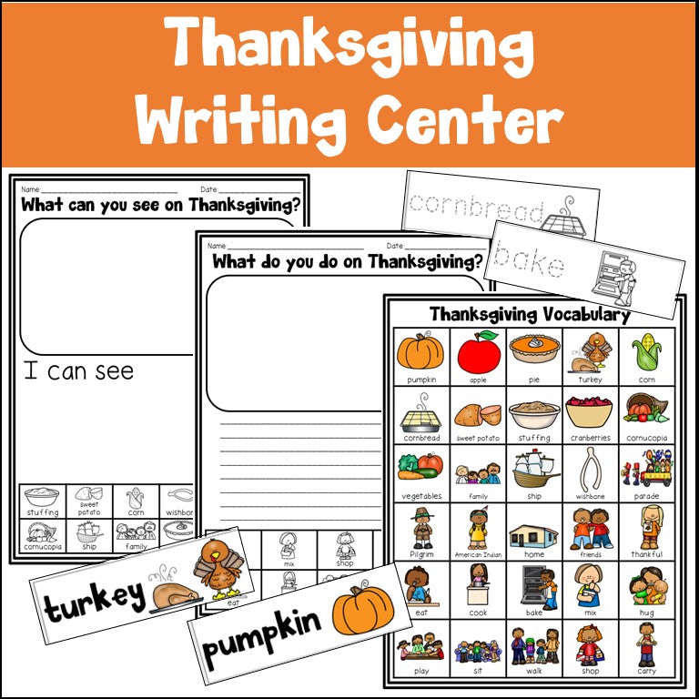 Thanksgiving Writing and Grammar