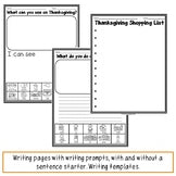 Thanksgiving Writing and Grammar