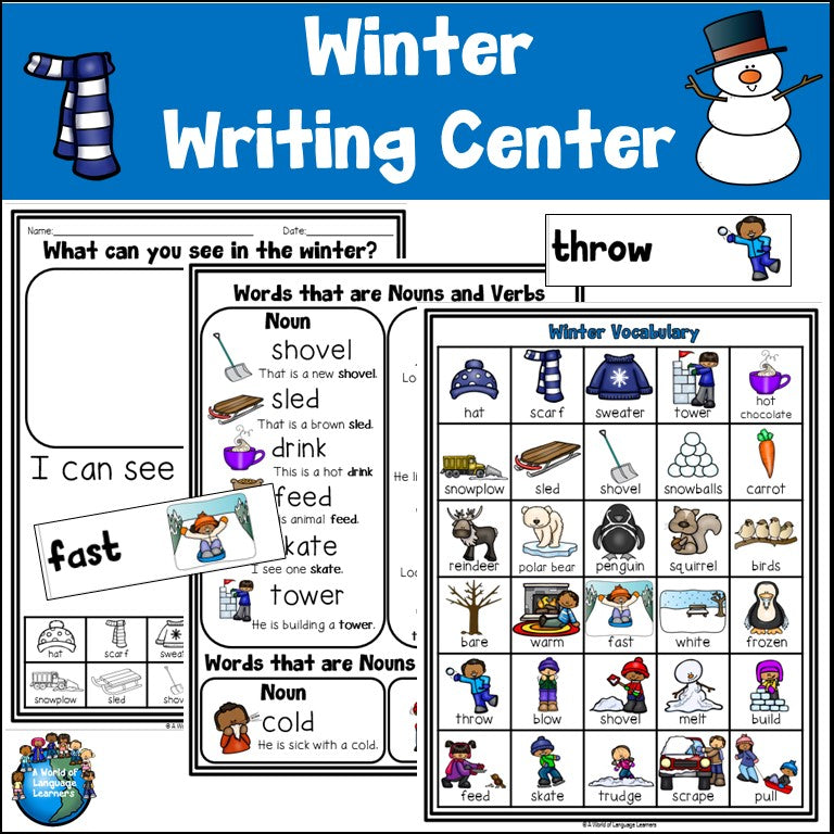 Winter Writing and Grammar