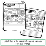 Label and Write Bundle | Vocabulary Practice