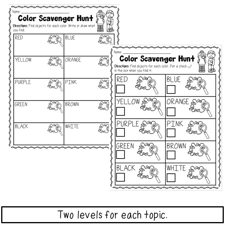 Scavenger Hunt Bundle