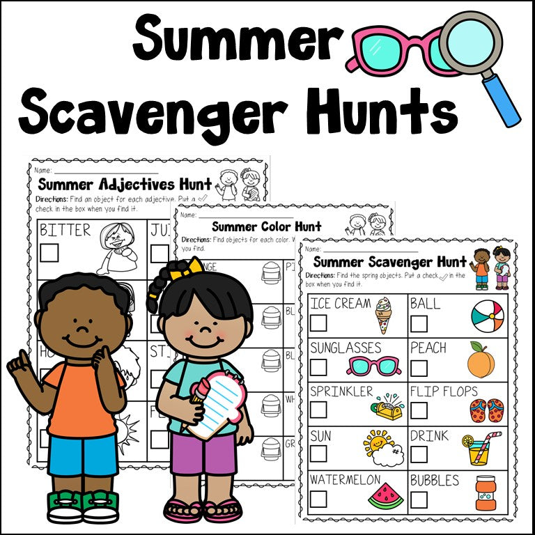 Summer Scavenger Hunts