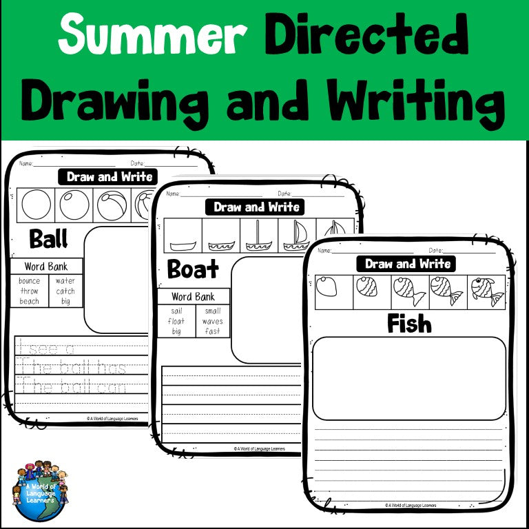 Summer Directed Drawing and Writing