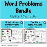 Math Word Problem Activities Bundle
