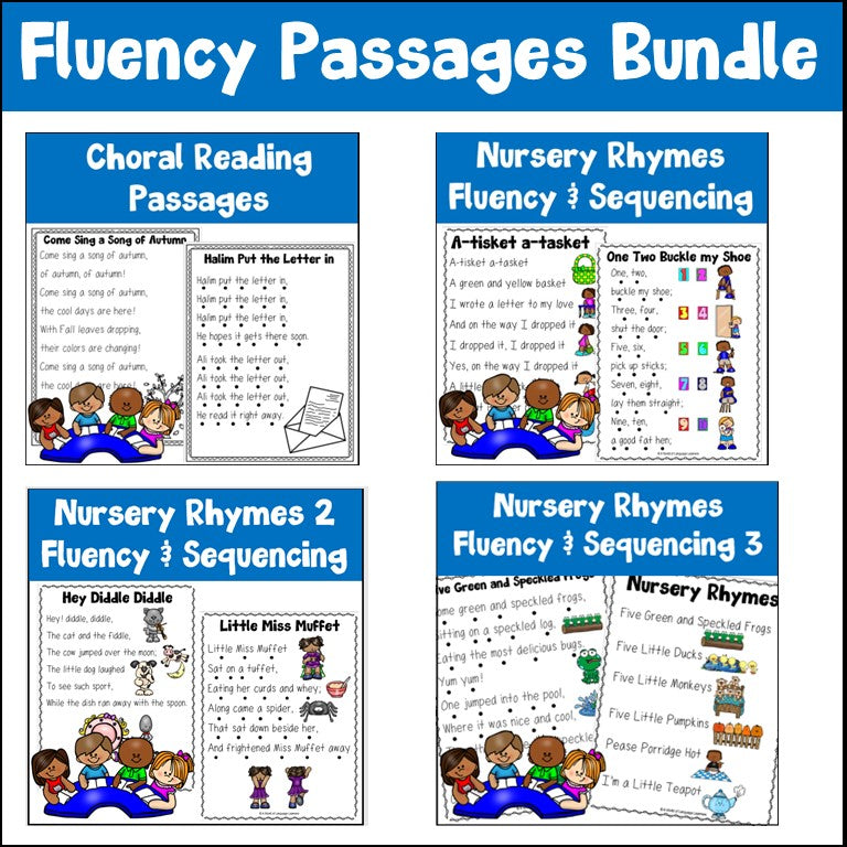 Fluency Passages Bundle