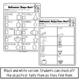 Halloween Scavenger Hunts