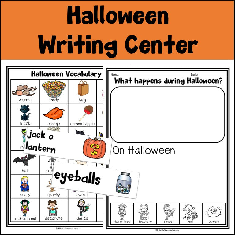 Halloween Writing Center