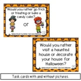 Would You Rather Questions Halloween Print and Digital