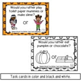 Would You Rather Questions Halloween Print and Digital