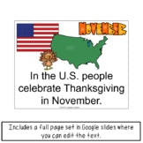 Thanksgiving Book Print and Digital