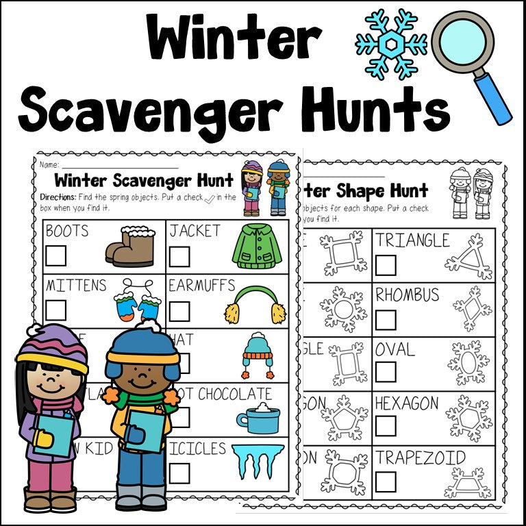 Winter Scavenger Hunts