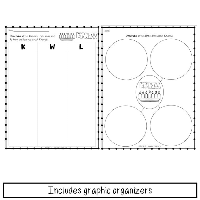 Kwanzaa Book Print and Digital
