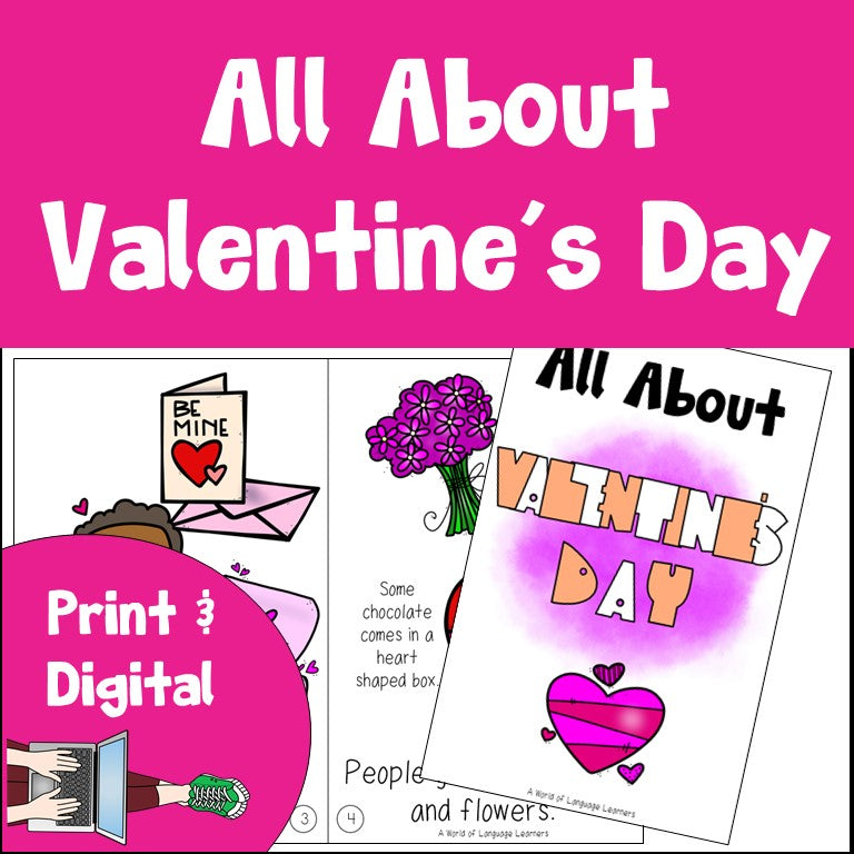 Valentine's Day Book Print and Digital