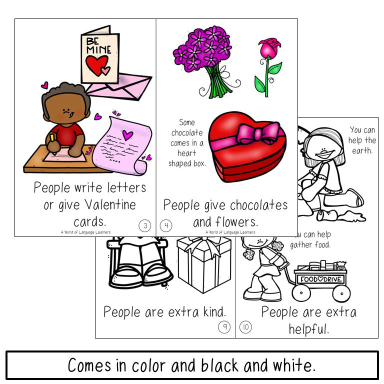 Valentine's Day Book Print and Digital