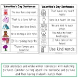 Valentine's Day Cut Apart Sentences