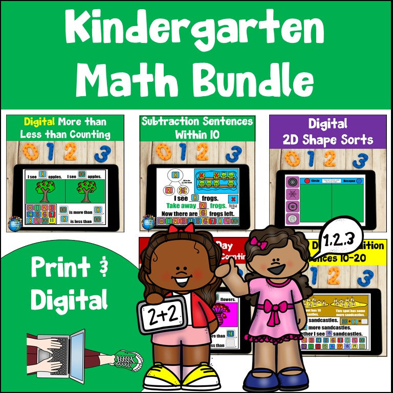 Kindergarten Math Bundle