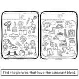 Phonics Pictures | Find Draw Write GROWING Bundle