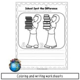 Spot the Difference Bundle | Compare and Contrast Task Cards and Worksheets