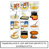 How to Make Thanksgiving Foods Sequencing Practice