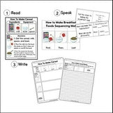 Sequencing and Retelling Bundle | Read, Speak, Write Practice Activities