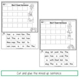 Phonics Sentence Scramble Bundle