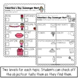 Valentine's Day Scavenger Hunts
