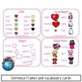 Valentine's Day Compare and Contrast Picture Task Cards